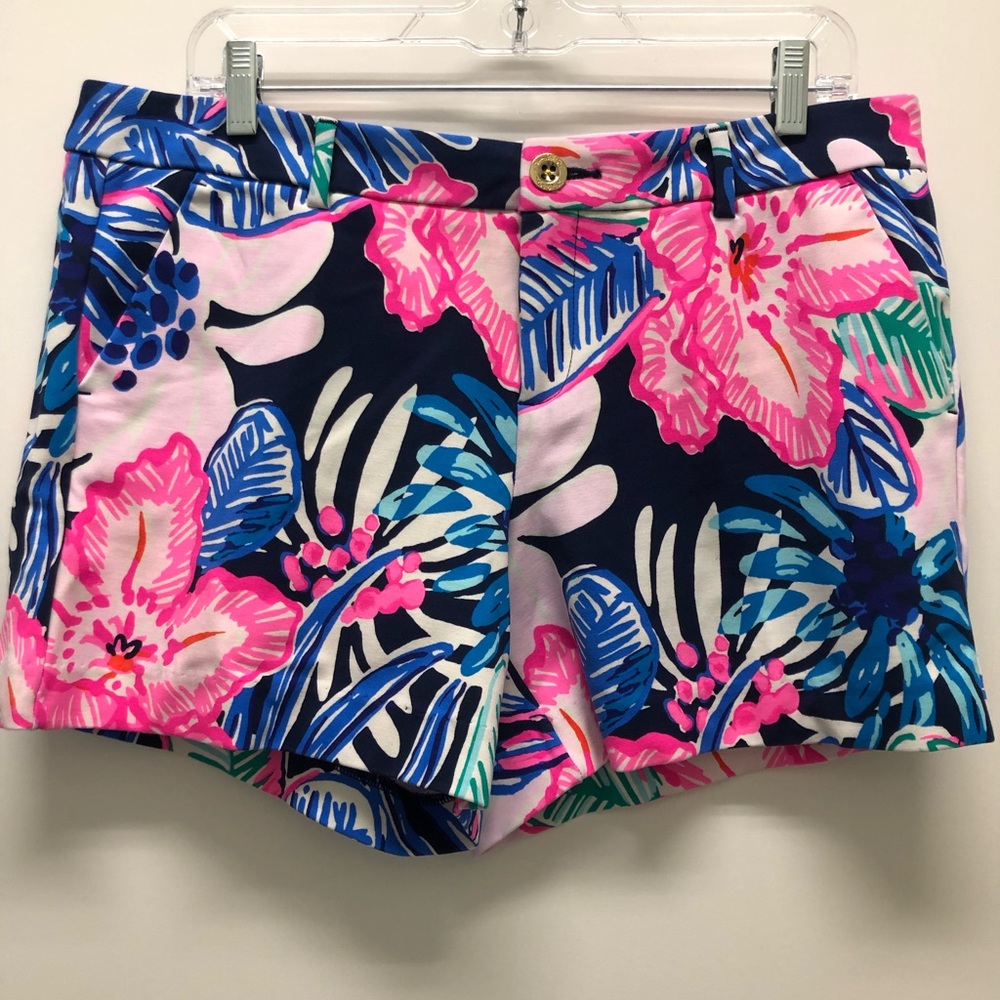 NWT LILLY PULITZER Size 12 knit shorts